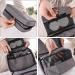 Cooja Hanging Toiletry Bag for Women - Travel Washbag with Hook & Handle, Grey - Includes 1 Toilet Bag + 2 Drawstring Bags - Buy Online on GoSupps.com