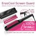 Enzo Milano SX ENZOcool 2-in-1 Electric Hot Comb for Thick Hair - Professional Close-to-Root Heating Straightener and Curler - Buy Online on GoSupps.com