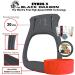 SAADVAKASS Evnik-2 high-Speed Simulator (Pair) - Train Punching Speed -Develop Explosive Punches for Knockout Power - Perfect Shadow-Boxing - Best Boxing Gift! - Buy Online on GoSupps.com