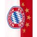FC Bayern Munich Flag Logo - 60x40 cm Red-White with Pole | International Shipping Available - Buy Online on GoSupps.com