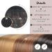 Ponytail Extension 26 Darkest Brown Synthetic Hair Clip-in for Women - Buy Online on GoSupps.com