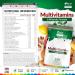 Multivitamin Tablets for Men & Women - 180 Tablets - 6 Month Supply - 25 A-Z Multivitamins & Minerals Including Iron Zinc & Vitamin D - One a Day - Vegetarian - Made in The UK - Nu U Nutrition 180 count (Pack of 1) - Buy Online on GoSupps.com