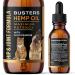 Busters Hip and Joint Hemp Oil Formula enriched with Glucosamine Pain Relief for Dogs and Pets Arthritis and Advanced Mobility Support HipnJoint-1