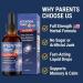 Attention Tonic for Kids Full Strength Liquid Focus Supplement Natural Concentration & Memory Support with Ginkgo Gotu Kola & Rhodiola Fast-Acting Alcohol-Free & Sugar-Free 1 fl oz (30ml) - Buy Online on GoSupps.com