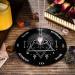 Wooden Pendulum Board Dowsing Divination Pendulum Witchcraft Altar Supplies with Crystal Necklace and Wooden Pendulum Board Metaphysical Message Board Kit  6 Inch (White) Black - Buy Online on GoSupps.com