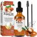 AL'IVER Argan Oil of Morocco for Hair Growth(2.02Oz)  Organic Cold Pressed Argan Oil for Hair  Nourish the Scalp  Promote Hair Growth  Anti-breakage  Anti-hair Loss  Anti-dandruff