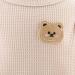 SMALLLEE_LUCKY_STORE Cute Bear Waffle Knit Tank Top Puppy T-shirt for Small Dogs Cats Boy Girl Stretchy Tee Shirt Vest Yorkie Chihuahua Pet Summer Clothes Cream S S cream - Buy Online on GoSupps.com