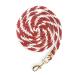 Lead rope for horse - tie rope in various stylish designs lead rope tie rope for pony donkey goat (red)