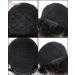 BECUS Afro Wig for Black Men - 8 Fluffy Tight Curls Human Hair Wig | 70's 80's Disco Rocker Costume | Free Wig Cap Included - Buy Online on GoSupps.com