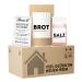 Meerbach & Rose inauguration gift for apartment and house original bread and salt gift for moving into the Mini moving box great catchment gift