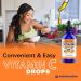 Organic Non-GMO Liquid Vitamin C - 99% Pure Ascorbic Acid | 4oz - 120 Servings | Bioactive Immune Support & Antioxidants for Skin Health | Vegan Formula for Adults, Teens & Kids - Buy Online on GoSupps.com