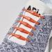 HICKIES 2.0 Elastic Tie-Free Shoelaces - Orange | Comfortable & Adjustable for All Shoes | International Shipping Available - Buy Online on GoSupps.com