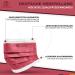 Buy Charlemain 50x EN 14683 Type IIR Medical Masks - 3-Layer BFE 99.9% Latex-Free One-Way Protection Bordeaux Red - Made in Germany - Buy Online on GoSupps.com