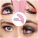 Professional Eyelash & Eyebrow Comb Set - 2 Piece Metal Teeth Tool for Mascara & Teasing - Pink Cosmetic Brushes with Cover - Buy Online on GoSupps.com