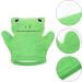 FOMIYES Frog Shape Bathing Mittens | Exfoliating Shower Gloves & Spa Back Scrubber for Men Women & Kids - Buy Online on GoSupps.com