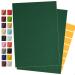 Dark Green Leather Repair Patch with Double-sided Reinforcement Tape 8 X 12 Inch Repair Patch Tape Self Adhesive for Couch Furniture Sofas Car Seats Handbags Premium PU Leather Repair Kit 2 Pack