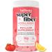 Bellway Super Fiber Powder + Collagen Sugar-Free Psyllium Husk Powder with Collagen Peptides and Hyaluronic Acid for Gut Health Healthy Skin Nails Bones & Joints Strawberry Lemonade (11 Servings)