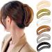 6 Pcs Jumbo Half Round Claw Clips - Extra Large 5.1 Inch Hair Clips for Long Thick Curly Hair - Non-Slip Big Jaw Clips for Women - Buy Online on GoSupps.com