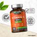 Vitamin C and Zinc | 180 Vegan Tablets | High Strength Vitamin C 1400mg and Zinc 40mg | No Artificial Preservatives | by Horbaach - Buy Online on GoSupps.com