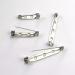 Silver Bar Pins Brooch Clasp Pin Backs Safety Pin 120pc Set for Name Tags & Badges - 20mm, 25mm, 32mm, 38mm - Buy Online on GoSupps.com
