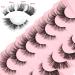 EYDEVRO D Curl Mink Cluster Lash Clusters for Natural Wispy Cat Eye Look - 56 Clusters C04 Fox Eye Pack - Buy Online on GoSupps.com