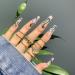 Buy IOSPKKIO 10 Alloy Silver Butterfly Nail Charms - Nail Art Trailer & Edelstones Jewelry - International Shipping - Buy Online on GoSupps.com