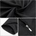 Noverlife Black XL Pet Grooming Workwear with Full Zipper | Professional Short Sleeve Grooming Smock for Pet Shop and SPA - Buy Online on GoSupps.com