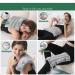 Romfox Microwavable Heating Pad for Pain Relief - Moist Heat for Menstrual Cramps, Muscles, Joints, Back, Neck, and Shoulders - Hot Cold Therapy Compress Pillow (Grey, Unscented) - Buy Online on GoSupps.com