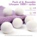 Buy 100% Organic Wool Dryer Balls 6 Pack - Natural Fabric Softener Reduce Wrinkles Lint Free & Anti-Static - Eco-Friendly Laundry Solution - Buy Online on GoSupps.com