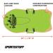 AIRHEAD SNO-BOGGAN Wood Sled - Green - 36 x 18 inches - Buy Online on GoSupps.com