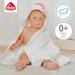 Fehn Baby Unicorn Bath Towel - Hooded Terry Poncho for Toddlers 0+ Months | Soft 80x80cm Towel - Buy Online on GoSupps.com