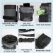 SLSON Dog Treat Pouch Bag with Collapsible Dog Bowl Dog Walking Bag with Water Bottle Bag Puppy Training Bag with Adjustable Belt and Shoulder Strap for Walking Traveling - Buy Online on GoSupps.com