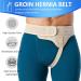 Inguinal Hernia Belt for Men and Women - Adjustable Support for Unilateral/Bilateral Hernias - Medium Size - Buy Online on GoSupps.com