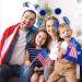 Patriotic Pom Pom Headband Set for 4th of July Celebration - 12 pcs Blue Headbands for Women, Girls, and Boys - Buy Online on GoSupps.com