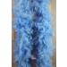 Baby Blue 2 Yard Long Chandelle Feather Boa - 100g, Various Colors - Perfect for Parties, Weddings, Costumes - Buy Online on GoSupps.com