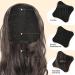 FESHFEN 18 Medium Brown Curly Wavy Ponytail Extension - Synthetic Drawstring Hairpiece for Women - Buy Online on GoSupps.com