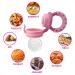 BEBI BORN Baby Fruit Teat Set - 1 Fruit Teat + 3 BPA-Free Silicone Teats (3-24 Months) - Pink Fruit Teat for Babies 4+ Months - Safe & Easy to Use - Buy Online on GoSupps.com
