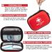 Mini First Aid Kit - 120 Piece Waterproof Medical Kit for Car Home Travel & Outdoor - Emergency Supplies (Red - Buy Online on GoSupps.com