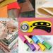 Funcut 45mm Rotary Cutter for Fabric with 5 Blades - Ideal for Sewing, Quilting, Leather - Left & Right Hand - Safety Lock & Ergonomic Handle - Yellow - Buy Online on GoSupps.com