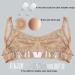 iMucci Professional Beige Clear Back Ballet Dance Bra - Medium Beige - Buy Online on GoSupps.com