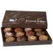 Granny Bella's Valentines Day Gourmet Cookie Gift Baskets 12 Milk Chocolate Covered Sandwich Cookies Box Birthday Candy Gifts Delivery For Him Her Mom Men Family Corporate Sweets Prime Food Basket