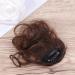 1pc Fake Fringe Bang Front Hair Fringe Bangs Clip in Hair Extensions Clip on Fringe Bangs Hair Bangs Clip-in Hair Clip Hair Fringe Clip on Bangs Dark Brown Flat Africa Woman - Buy Online on GoSupps.com