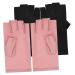 MUSISALY 2 Pairs UV Gloves Nail Gloves Gloves for Gel Nails Nail Art Supplies Nail Art Accessory Fingerless Gloves Manicure Gloves Anti UV Nail UV Rays Gloves