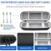 Yolonce Electric Toothbrush Travel Case - Portable Hard Shell Holder for Accessories | Black & Silver - Buy Online on GoSupps.com