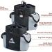 Bepilesto XL Black Dog Treat Pouch with Shoulder Straps - Ideal for Dog Walking & Training - Buy Online on GoSupps.com