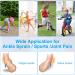 Kids Neoprene Ankle Brace Supports - Adjustable Ankle Stabilizer for Sports Protection - 2PCS Black Small - Buy Online on GoSupps.com