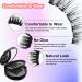 Magnetic Eyelashes Reusable 3D Magnetic Lashes Natural Look with Applicator No Glue Magnetic False Eyelashes without Eyeliner Waterproof Wispy Fluffy Magnetic Lashes - Buy Online on GoSupps.com