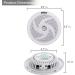 Pyle PLMRS4W Marine Speakers - 4 Inch 2 Way Waterproof Outdoor Stereo System, 100 Watt Power, Low Profile Design, White - 1 Pair - Buy Online on GoSupps.com
