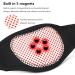 Povanjer Neck Heating Pillow - Self-Heating Neck & Shoulder Massager | 2-Piece Neck Wrap Support Bandage for Pain Relief - Red Dot Design - Buy Online on GoSupps.com