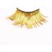 Dorisue Halloween lashes Gold eyelashes glitter eyelashes golden cosplay eyelashes yellow False Eyelashes Extension for Women Girls P24 - Buy Online on GoSupps.com